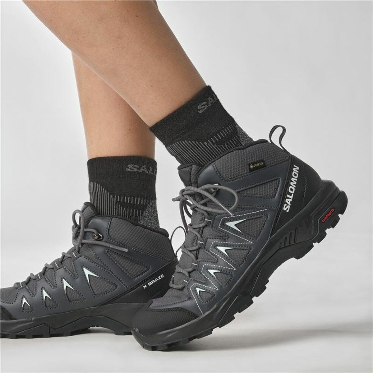 Salomon X Braze Mid Gore-Tex Lady Black